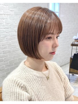 リコバイアフロート(riko by afloat) ボブ/ヘルシースタイル/ベージュ/髪質改善[stylist竹田]