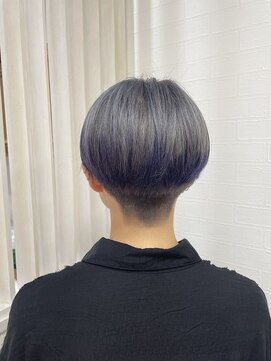イーストバイエルゴ 川崎東口(EAST by ergo) ショートレイヤー刈り上げスタイル