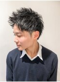 黒髪/メンズヘア