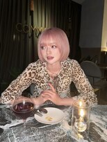 ペレ 梅田(PELE)&nbsp;前髪/アンブレラカラー/こなれミディ/イメチェン/ウェーブパーマ