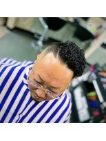 バーバーショップイシカワ(BARBER SHOP イシカワ)&nbsp;震災刈りパーマスタイル
