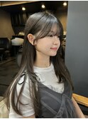 つながる前髪