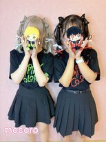 ヘアーセット モコロ(Hair Set MOCORO)&nbsp;立体リボンツインテール＋ハートヘア