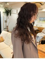 メロウ(MELLOW)&nbsp;外国人風パーマ/カーリーヘア/暖色系カラー