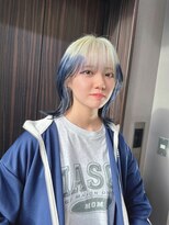 ジルバイジゼル(JILL by GiseL)&nbsp;Y _ハイトーン/ブルー/ミルクティー/中性ウルフ/ホワイト