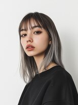 デビュー ヘアーメイク&nbsp;黒髪/ボブルフ/ネビージュ/小顔/ワンレン/水戸/髪質改善/前髪