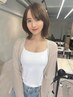 【女性限定】デザインカット+シャンプー+ハホニコトリートメント ￥6000