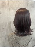 ラベンダーピンク◎艶カラー◎イルミナカラー
