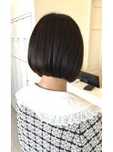 首元すっきり！美シルエットボブ
