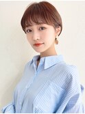 ショートボブ髪型20代30代40代50代前髪あり前髪無し面長丸顔