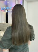 韓国風レイヤーカットウルフカットアッシュバイオレット髪質改善