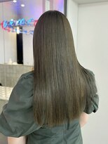 デート 原宿(DATE)&nbsp;韓国風レイヤーカットウルフカットアッシュバイオレット髪質改善