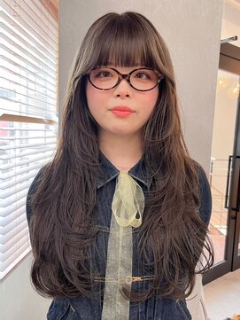 ウェイビーズ(WAVY'S) xカット/ホワイトグレージュ/レイヤーカット/チェリーブラウン