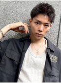 アップバングショート