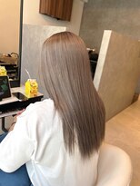 シエルブルー(ciel bleu)&nbsp;ワンブリーチのグレージュカラー