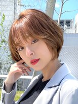 アマトウキョウスマートサロン(AMA TOKYO×Smart Salon)&nbsp;韓国風巻き　小顔ショート　ハンサムショート