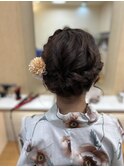 ゆるふわ浴衣ヘア♪着付けもお任せ！