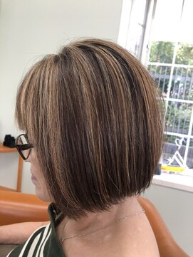 ルナ 大船店(LUNA) ハイライトボブ