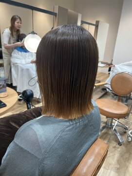 ヘアポケット スタイル店(HAIR POCKET) ぱつっと外ハネボブ