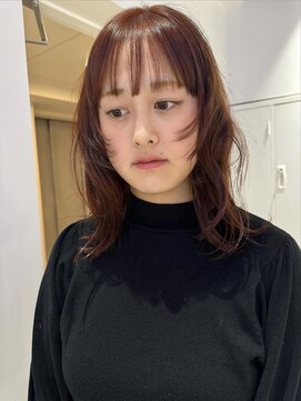 顔周りレイヤー / orangebrown