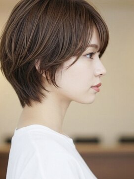 ウィールール 手稲店(WE RULE) 大人ショートボブ×白髪ぼかしグレージュカラー