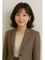 クロワ(croix)&nbsp;大人カールボブ