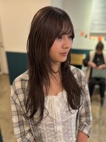 ヘアーブレイス(hair brace) 千葉駅/着物ヘア/大人ガーリー/ダークアッシュ/似合わせカット