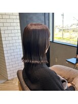 アミーヘアルーム(amie hair room)&nbsp;水素カラーでツヤ髪に