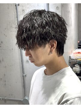 ハイプ(HYPE) フェザーパーマ/センターパート/シャドウパーマ/眉毛