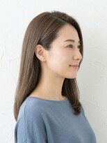 と和×美髪クリニック 巣鴨店 透明感アッシュグレージュの大人ワンカールミディ
