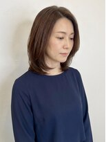 レセ 南柏店(Laissez)&nbsp;大人女性の艶髪ミディアム/ベージュカラー【レセ南柏店】