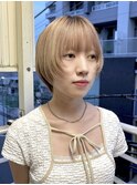 ショートボブ/フェイスレイヤー/ミニボブ/自由が丘