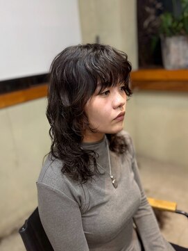 ロルド シェリ(Rold Cheri) 【山本智文】レイヤーカットデザインパーマ