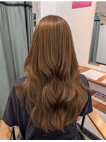 2席のみの美容室 アナイス(Anaiss)&nbsp;ブリーチ無しベージュカラー、レイヤーカット＊