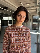 ノラ ヘアーサロン(NORA HAIR SALON)&nbsp;【石川元】ラフなボブスタイル