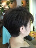 アシンメトリーショート