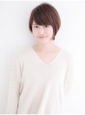 外国人風ナチュラルショート