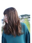 【ベージュ】秋っぽベージュhighlightいり!