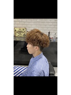 ボルド(MEN'S HAIR SALON BORDO) スパイラルパーマ×マッシュ