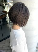洗練された前下がりショートボブ★