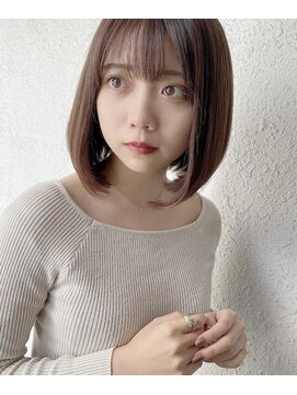 ロンド シャルム 吉祥寺(Lond charme) Lond吉祥寺【千田大地】シースルーバングまとまるボブ