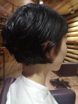 ヘアー マイタイム(hair mytime) 短めバング小顔ショート