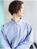 天神【BIRTH】サイドパート×かきあげ束感ショート