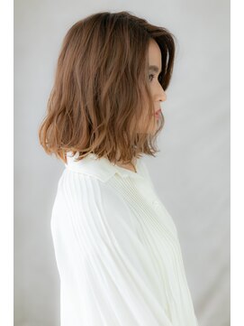 カバーヘア ブリス 戸田公園西口店(COVER HAIR bliss) 外国人風大人ハイライト小顔かきあげボブY戸田公園10代20代30代