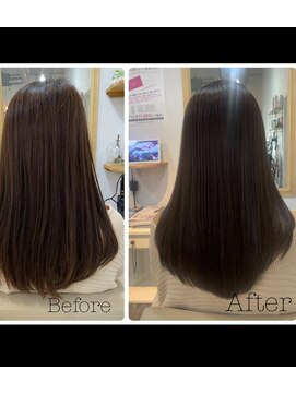 ルスリー 登米店(Lsurii) 髪質改善カラー