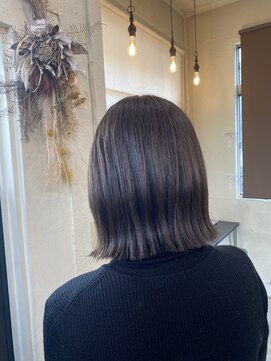 ボアップ 松山店(boappu) #イルミナカラー #髪質改善 #暗髪 #アッシュ #カラー