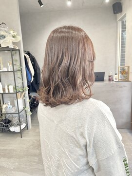 リアン(lien) 艶感ミルクティーベージュ♪