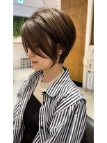 ビューイースト 亀戸 錦糸町(VIEW EAST)&nbsp;ショートヘア/グレージュ/前髪なし