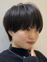 ロンドブルーム 天神大名店(Lond Bloom) 大人マッシュショート丸みショートレイヤーカットベリーショート