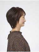 【えがお美容室】50代60代の方に◎骨格補正ショートヘア